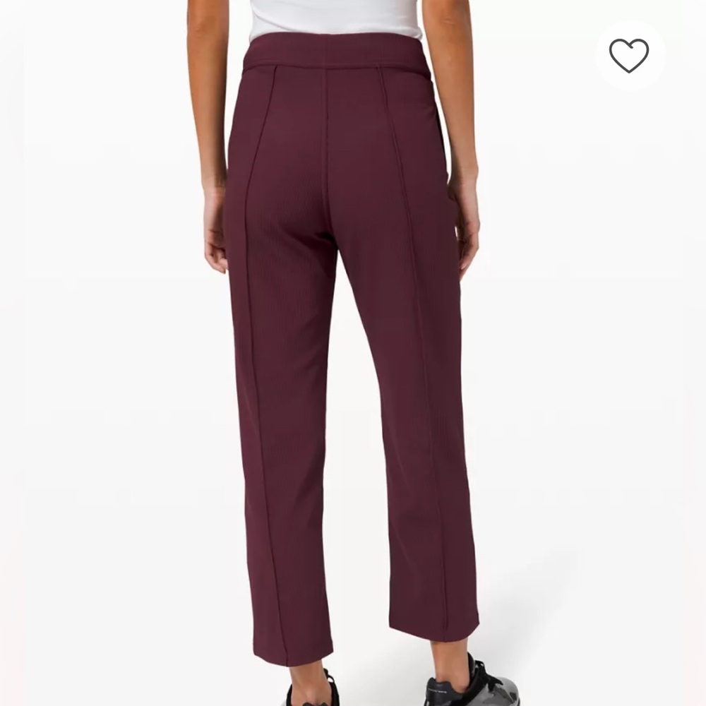 •LULULEMON• Urban Strides Super High-Rise Pant 25" Ribbed Luxtreme